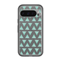 スリムプロテクションプレミアムケース［ オリジナル - 推し色三角 - グリーン ］