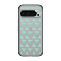 スリムプロテクションプレミアムケース［ オリジナル - 推し色三角 - グリーン ］