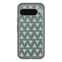 スリムプロテクションプレミアムケース［ オリジナル - 推し色三角 - グリーン ］