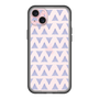 スリムプロテクションプレミアムケース［ オリジナル - 推し色三角 - パープル ］