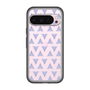 スリムプロテクションプレミアムケース［ オリジナル - 推し色三角 - パープル ］