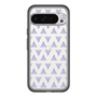 スリムプロテクションプレミアムケース［ オリジナル - 推し色三角 - パープル ］