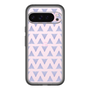 スリムプロテクションプレミアムケース［ オリジナル - 推し色三角 - パープル ］