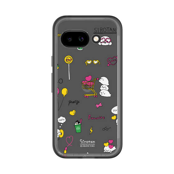 スリムプロテクションプレミアムケース［ しろたん - ポップ ］