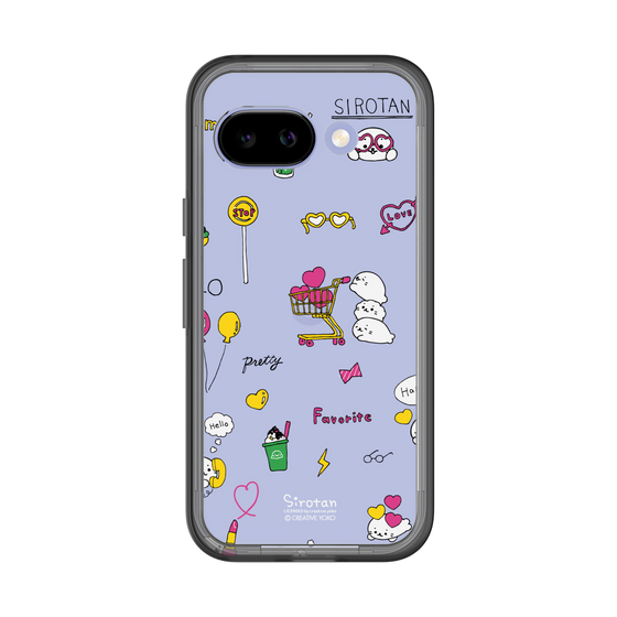 スリムプロテクションプレミアムケース［ しろたん - ポップ ］