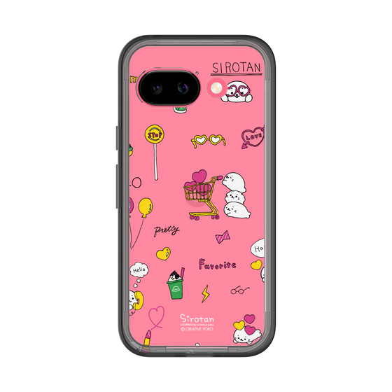 スリムプロテクションプレミアムケース［ しろたん - ポップ ］