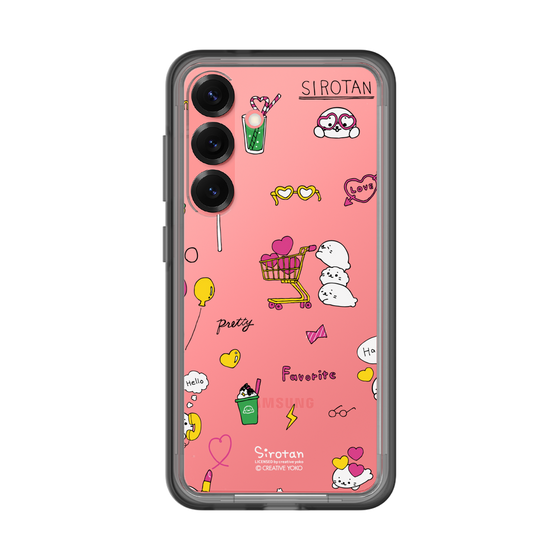 スリムプロテクションプレミアムケース［ しろたん - ポップ ］