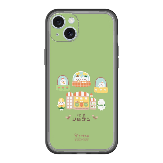 スリムプロテクションプレミアムケース［ しろたん - 純喫茶 ］