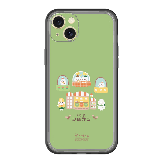 スリムプロテクションプレミアムケース［ しろたん - 純喫茶 ］