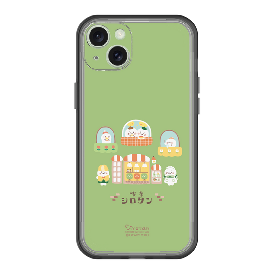 スリムプロテクションプレミアムケース［ しろたん - 純喫茶 ］