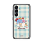 スリムプロテクションプレミアムケース［ しろたん - フラワーガーデン ］