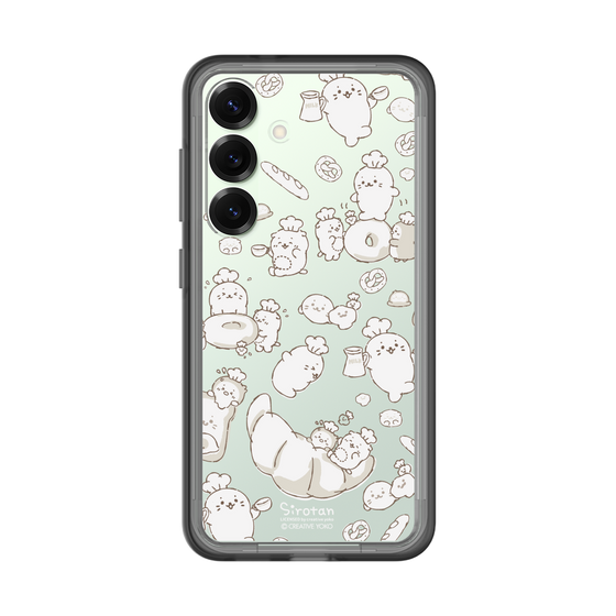 スリムプロテクションプレミアムケース［ しろたん - もぐもぐパン ］