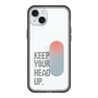 スリムプロテクションプレミアムケース［ オリジナル - ドットオーバーレイ - KEEP YOUR HEAD UP/A ］