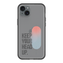 スリムプロテクションプレミアムケース［ オリジナル - ドットオーバーレイ - KEEP YOUR HEAD UP/A ］