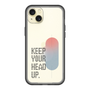 スリムプロテクションプレミアムケース［ オリジナル - ドットオーバーレイ - KEEP YOUR HEAD UP/A ］