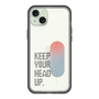 スリムプロテクションプレミアムケース［ オリジナル - ドットオーバーレイ - KEEP YOUR HEAD UP/A ］