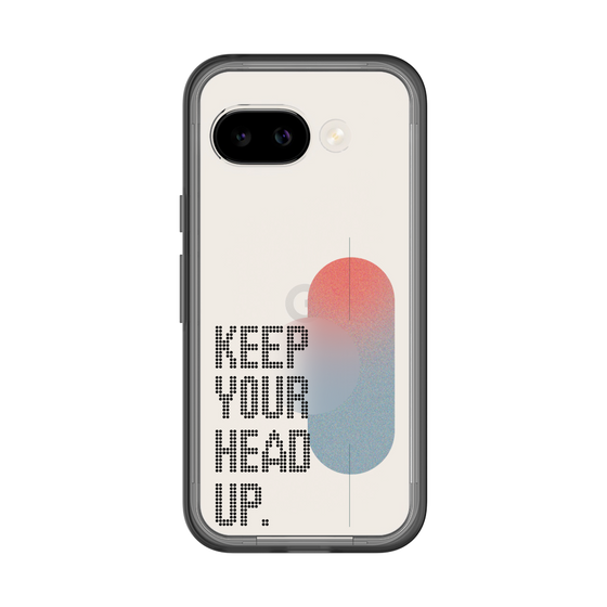 スリムプロテクションプレミアムケース［ オリジナル - ドットオーバーレイ - KEEP YOUR HEAD UP/A ］