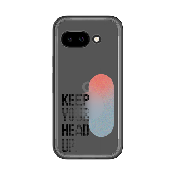 スリムプロテクションプレミアムケース［ オリジナル - ドットオーバーレイ - KEEP YOUR HEAD UP/A ］