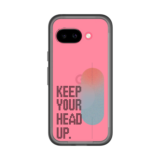 スリムプロテクションプレミアムケース［ オリジナル - ドットオーバーレイ - KEEP YOUR HEAD UP/A ］