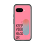 スリムプロテクションプレミアムケース［ オリジナル - ドットオーバーレイ - KEEP YOUR HEAD UP/A ］