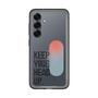 スリムプロテクションプレミアムケース［ オリジナル - ドットオーバーレイ - KEEP YOUR HEAD UP/A ］