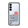 スリムプロテクションプレミアムケース［ オリジナル - ドットオーバーレイ - KEEP YOUR HEAD UP/A ］