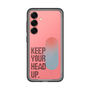スリムプロテクションプレミアムケース［ オリジナル - ドットオーバーレイ - KEEP YOUR HEAD UP/A ］