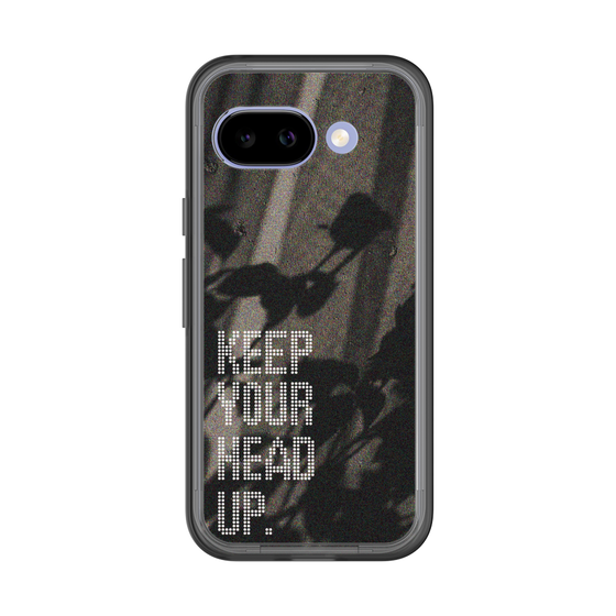 スリムプロテクションプレミアムケース［ オリジナル - ドットオーバーレイ - KEEP YOUR HEAD UP/B ］