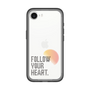スリムプロテクションプレミアムケース［ オリジナル - ドットオーバーレイ - FOLLOW YOUR HEART/A ］