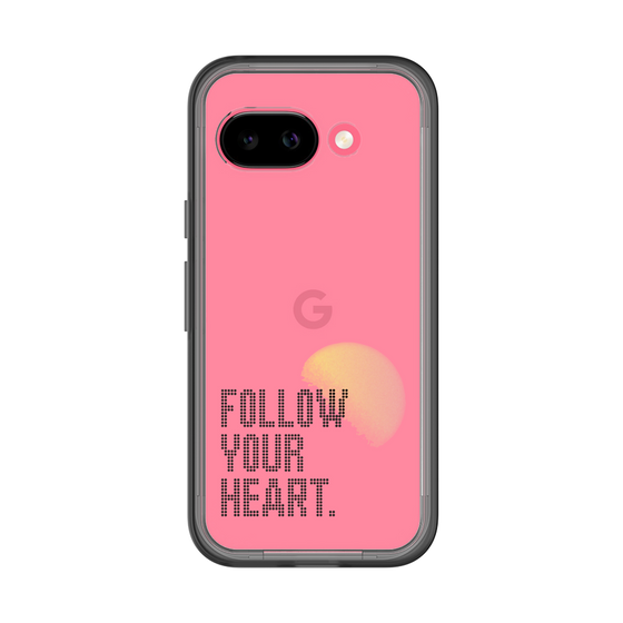 スリムプロテクションプレミアムケース［ オリジナル - ドットオーバーレイ - FOLLOW YOUR HEART/A ］