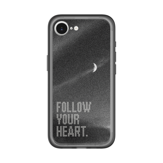 スリムプロテクションプレミアムケース［ オリジナル - ドットオーバーレイ - FOLLOW YOUR HEART/B ］