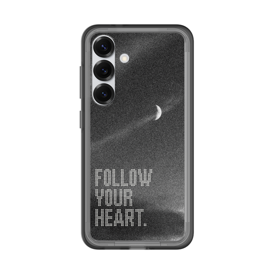 スリムプロテクションプレミアムケース［ オリジナル - ドットオーバーレイ - FOLLOW YOUR HEART/B ］