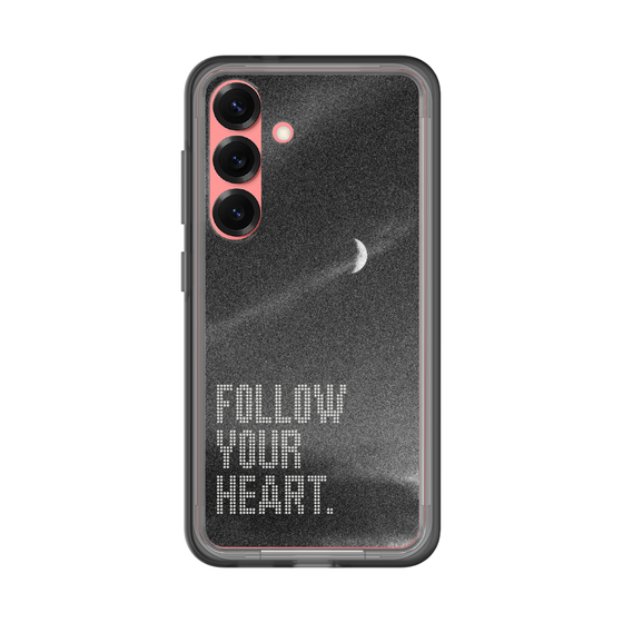 スリムプロテクションプレミアムケース［ オリジナル - ドットオーバーレイ - FOLLOW YOUR HEART/B ］