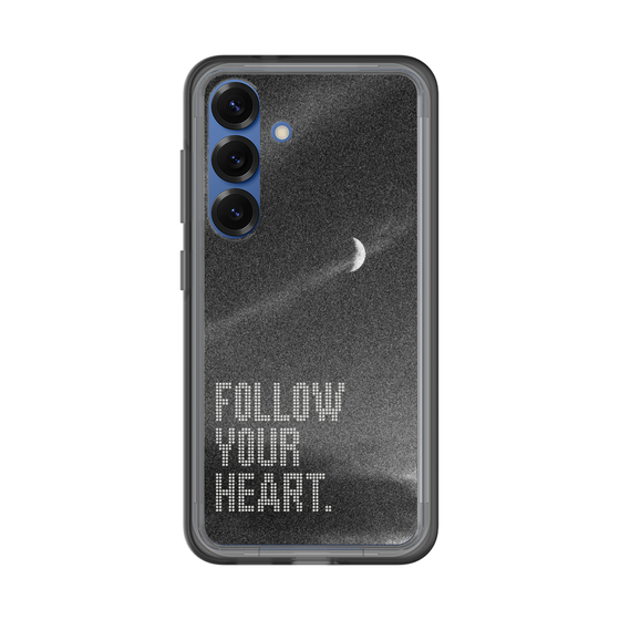 スリムプロテクションプレミアムケース［ オリジナル - ドットオーバーレイ - FOLLOW YOUR HEART/B ］