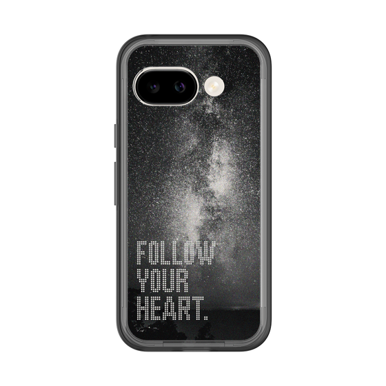 スリムプロテクションプレミアムケース［ オリジナル - ドットオーバーレイ - FOLLOW YOUR HEART/C ］
