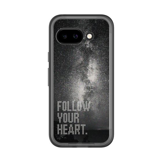 スリムプロテクションプレミアムケース［ オリジナル - ドットオーバーレイ - FOLLOW YOUR HEART/C ］