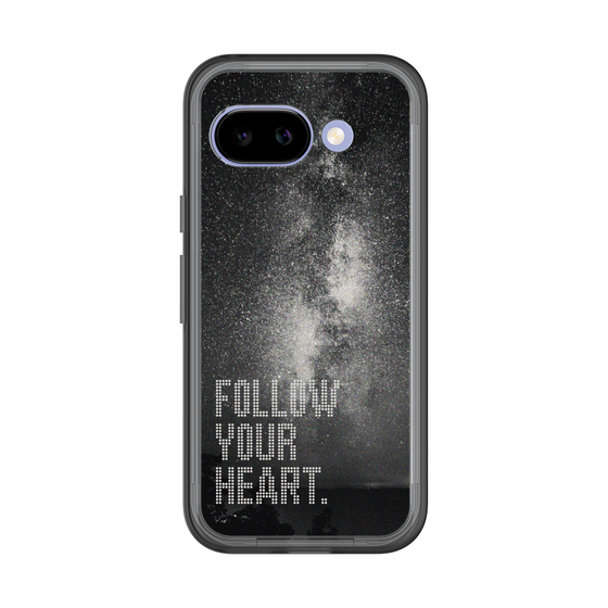 スリムプロテクションプレミアムケース［ オリジナル - ドットオーバーレイ - FOLLOW YOUR HEART/C ］