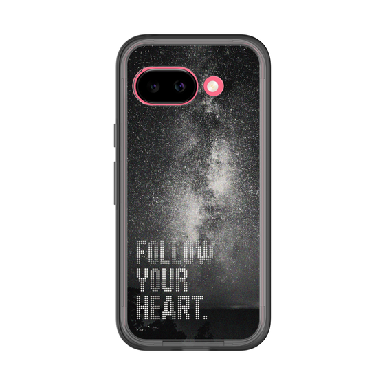スリムプロテクションプレミアムケース［ オリジナル - ドットオーバーレイ - FOLLOW YOUR HEART/C ］