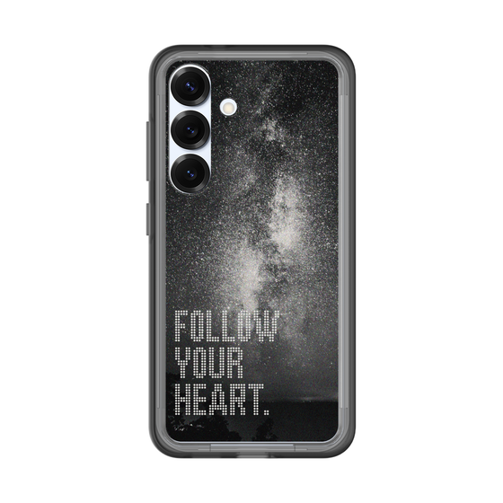 スリムプロテクションプレミアムケース［ オリジナル - ドットオーバーレイ - FOLLOW YOUR HEART/C ］