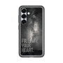 スリムプロテクションプレミアムケース［ オリジナル - ドットオーバーレイ - FOLLOW YOUR HEART/C ］