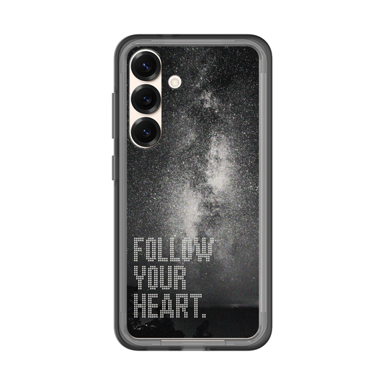 スリムプロテクションプレミアムケース［ オリジナル - ドットオーバーレイ - FOLLOW YOUR HEART/C ］