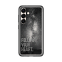 スリムプロテクションプレミアムケース［ オリジナル - ドットオーバーレイ - FOLLOW YOUR HEART/C ］