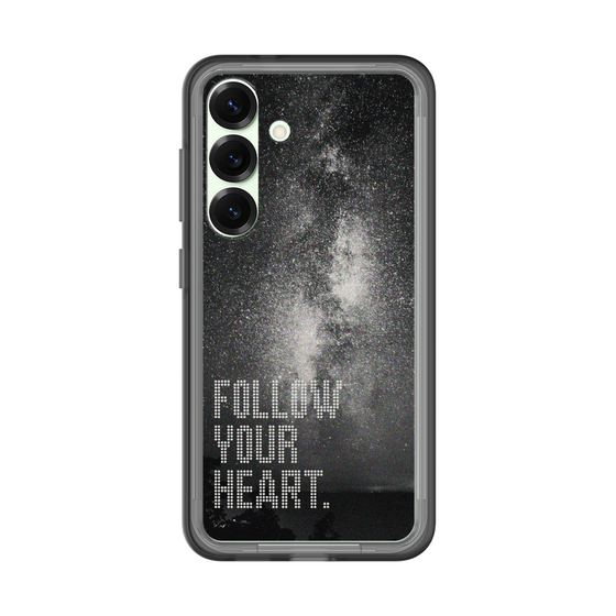 スリムプロテクションプレミアムケース［ オリジナル - ドットオーバーレイ - FOLLOW YOUR HEART/C ］