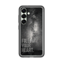 スリムプロテクションプレミアムケース［ オリジナル - ドットオーバーレイ - FOLLOW YOUR HEART/C ］