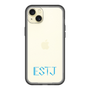 スリムプロテクションプレミアムケース［ オリジナル - ESTJ 幹部 - アルファベット ］