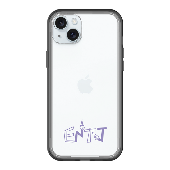 スリムプロテクションプレミアムケース［ オリジナル - ENTJ 指揮官 - アルファベット ］