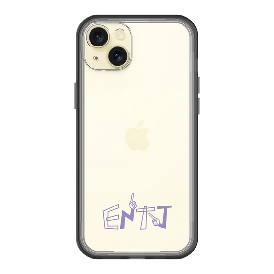 スリムプロテクションプレミアムケース［ オリジナル - ENTJ 指揮官 - アルファベット ］