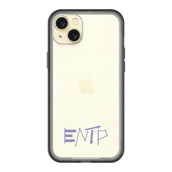 スリムプロテクションプレミアムケース［ オリジナル - ENTP 討論者 - アルファベット ］
