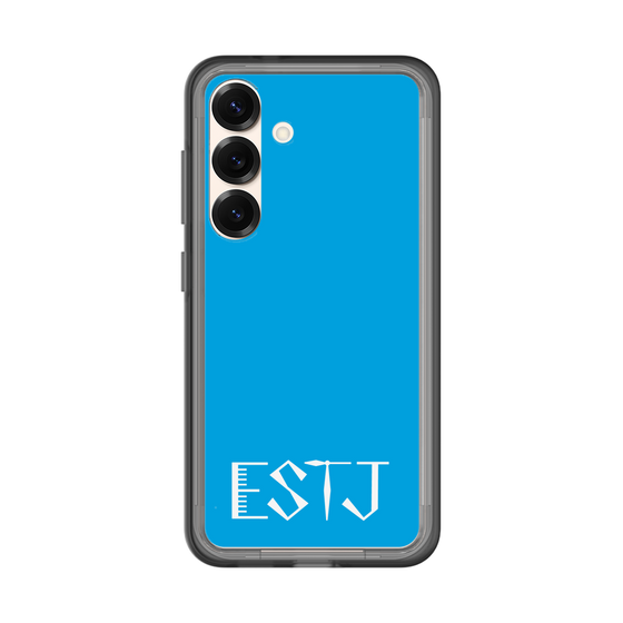 スリムプロテクションプレミアムケース［ オリジナル - ESTJ 幹部 - アルファベット - ブルー ］