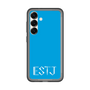 スリムプロテクションプレミアムケース［ オリジナル - ESTJ 幹部 - アルファベット - ブルー ］